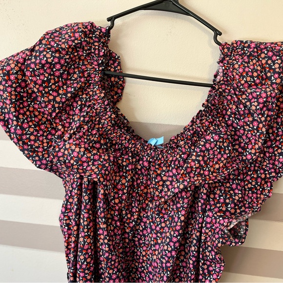 Draper James Sawyer Dress in Ditsy Poppy XXL - Picture 3 of 4